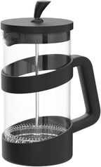 RAINBEAN Large French Press Glass Travel Camping Coffee Makers Pot, 34 oz Portable Cold Heat Press Coffee Tea Brewer