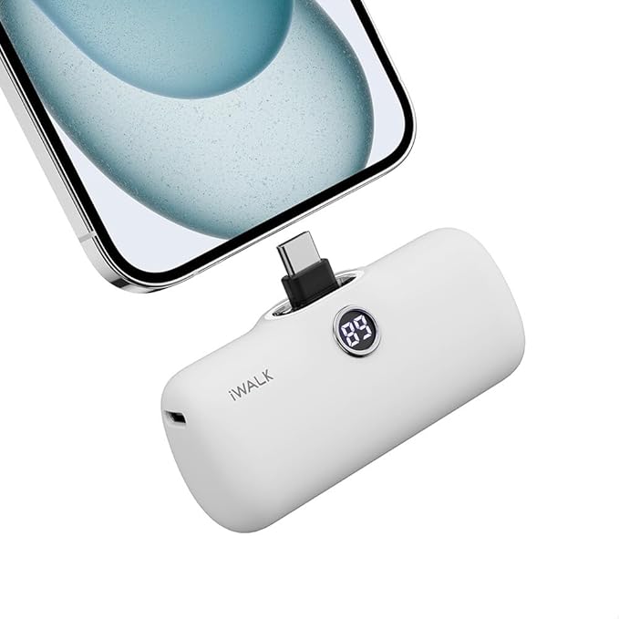 iWALK USB-C Portable Charger for iPhone 15
