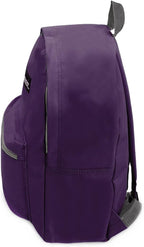 Everest 1045K Basic Backpack, 15", Eggplant Purple