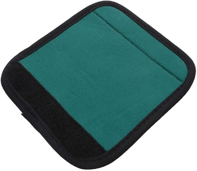 Generic 1Pair Luggage Handle Wrap with Luggage Tag, Suitcase Handle Cover for Easy Identification, Travel Bag Accessory Set,Green