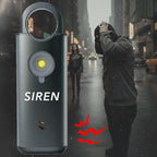 Personal Safety Alarm by Silent Beacon – 135dB Siren, Flashing Light, Pull & Vibration Activation, USB-C Rechargeable Keychain, Panic Button for Women, Seniors, Students, Lone Workers, and Travelers