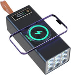 External Portable Power Box DIY Kit, 21x18650 5V, USB Type C Connection, Solder-Free Battery Case(B)
