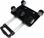 Backpack Trolley - 5 Wheels Folding Compact Lightweight Luggage Cart, Travel Trolley for Bags/Lunch Backpack/Golf Bag (5 Wheels)