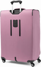 Travelpro Maxlite 5 Softside Expandable Luggage with 4 Spinner Wheels, Lightweight Suitcase, Men and Women, Orchid Pink Purple, Checked-Large 29-Inch