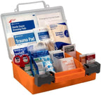 American Red Cross Officially Licensed Product, 25 Person First Aid Kit, 118 Piece Emergency Medical Supplies to Clean & Treat Minor Injuries, Hard Case Box for Home, Business, Job Site, Car