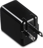 Amazon Basics 12W One-Port USB-A Wall Charger (2.4A), Portable Charging for Multiple Devices, iPhone 15/14/13/12/11/X, Samsung, and more, Black