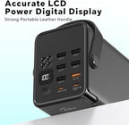 JOKO 70000mAh Power Bank High Capacity 20W PD 3.0 Fast Charging 22.5W Max Large Power Bank,7 Outputs 2 Inputs,LED Display,USB-C Battery Packs for iPhone, Samsung, Outdoors，Camping