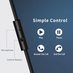 OneOdio A71 Hi-Res Studio Recording Headphones - Wired Over Ear Headphones with SharePort, Monitoring Mixing Foldable Headset with Stereo Sound, 3.5/6.35MM Jack for PC Computer DJ Guitar-Black
