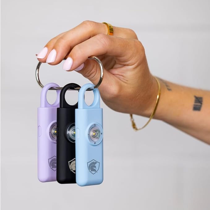 Personal Safety Alarm Rechargeable (Sky Blue)