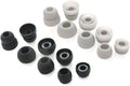 8 Pairs Replacement Eartips Earbuds Eargels Earpads for Powerbeats 2 Wireless Beats by dr dre (Black and Grey)