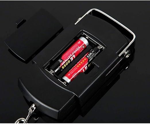 Electronic Weighing 50kg Travel with Luggage Portable Digital LCD Display,Size:123x83x25mm,Multifunction,Unit Conversion