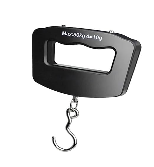 Luggage Weight Scale, 50KG Travel Luggage Scale Portable Handheld Electronic Scale with Hook Weighing,for Travel