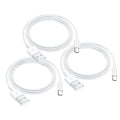 AHDFWI 3 Pack iPhone 15 Carplay USB Cable for iPhone 16E 16 15, 16 15 Pro Max, 15 Plus Car Charger, iPad Pro 12.9/11, iPad 10 Generation, iPad Air 5 4 Generation, Mini 6 Generation Fast Charging Cord