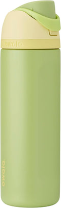 Owala Disney Princess FreeSip Insulated Stainless Steel Water Bottle with Straw for Sports and Travel, BPA-Free Sports Water Bottle, 24 oz, Tiana