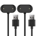 TUSITA Charger Smartwatch Cables Compatible with Amazfit GTR 4, GTR 3, GTR 3 Pro, GTS 3, GTS 4, T-Rex 2 (1M,2-Pack)