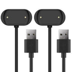 TUSITA Charger Smartwatch Cables Compatible with Amazfit GTR 4, GTR 3, GTR 3 Pro, GTS 3, GTS 4, T-Rex 2 (1M,2-Pack)