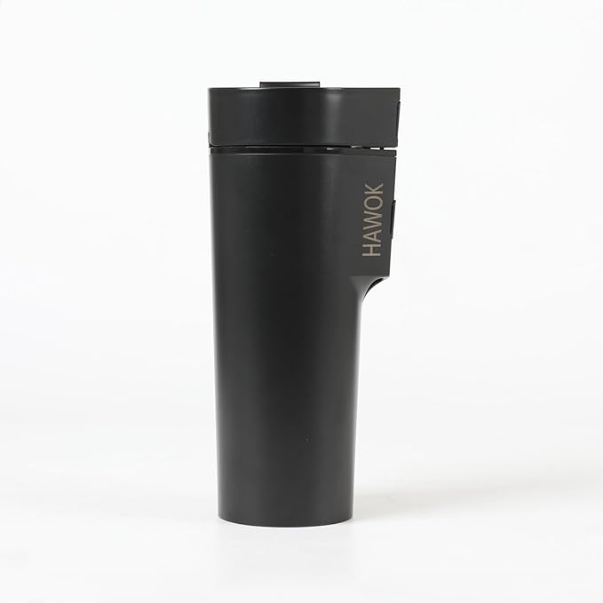 HAWOK Prtable Coffee Maker 12V Travel Espresso Machine, Single Cup 8 oz