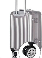 Dilwe Replacement Luggage Wheels, 2 Pcs Suitcase Wheels Swivel Luggage Mute Wheel with Screw for Repair Replacement
