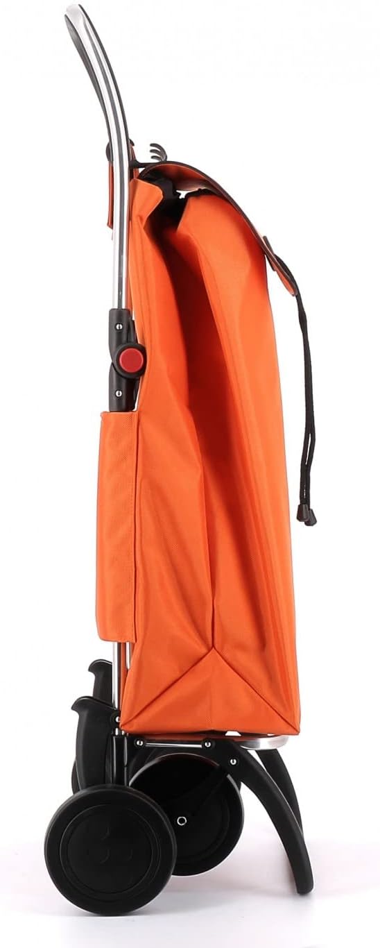 Rolser I-Max MF 4 Wheel Foldable Shopping Trolley - Orange