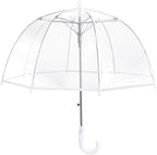 Clear Bubble Umbrella | Transparent Dome | Lightweight Cute Design | Auto Open | Rain & Windproof for Travel Outdoor