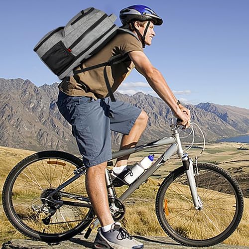 MATEIN Lunch Backpack, 17 inch Insulated Cooler Backpack with for Women Men, Water Resistant College Lunch Box Backpack with Laptop Compartment for Work Picnic Travel Beach, Gifts