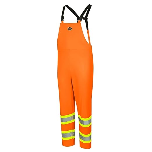 Pioneer Hi Vis Lightweight Waterproof Safety Rain Suit - Reflective Work Rain Gear for Men and Women