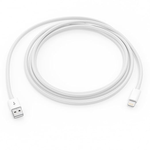 Car Apple Carplay Cable，USB A to Lightning Cable 6FT Compatible with iPhone 14 13 12 11 Pro Max XR XS X Charger Cord，Car Charging Cord（White）