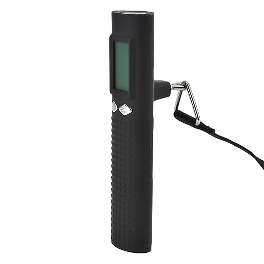 Luggage Scale, Portable Digital Hanging Baggage Scale, 3in1 50kg/110lbs Digital Luggage Baggage Scale with Flashlight Power Bank Function LCD Display for Travel Weight