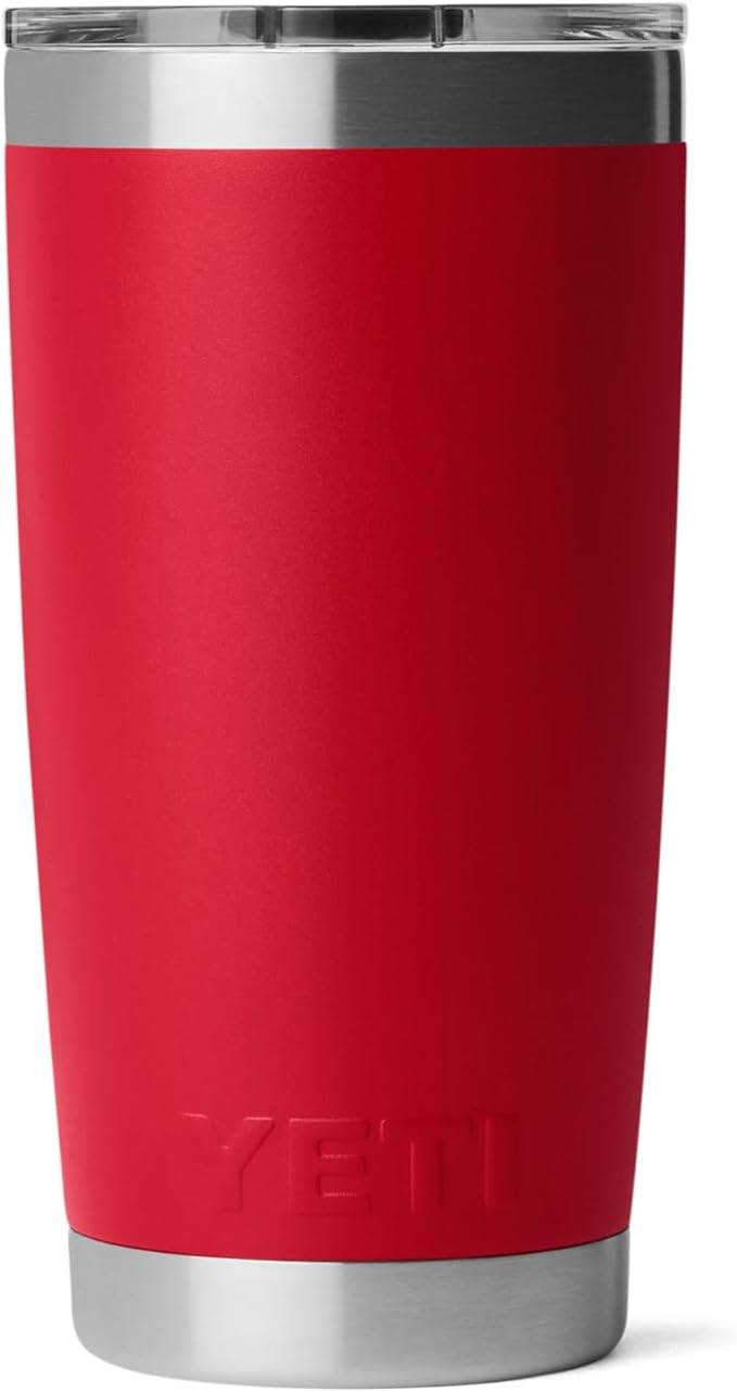 YETI Rambler 20 oz Stainless Steel Vacuum Insulated Tumbler w/MagSlider Lid