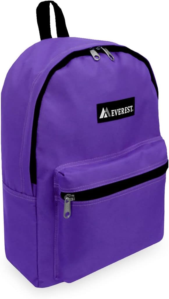 Everest 1045K Basic Backpack, 15", Dark Purple