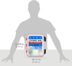 Be Smart Get Prepared 421pc First Aid Kit Exceeds OSHA Guidelines 100 People - Office, Home, Car, School, Emergency, Survival, Camping, Hunting and Sports