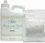Tyler Candle Glamorous Liquid Wash Detergent Wash, Liquid, Diva, 16 Fl oz/with Dryer Sachet Single Pouch, Pull and Pour Spill Proof Cap os