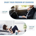 iPhone Charger, 10FT 2 Pack Long Lightning Cable【Apple MFi Certified】Extra Long 10Foot Fast Charging Lightning Cord USB Wall Charger Adapter Block for iPhone 14/Pro/Pro Max/Plus/13/12 11/Xs/XR/X iPad
