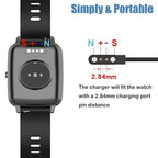 VeryFit Smartwatch Charger, Magnetic Charging Cable for SKG V7/V7 Pro/R8, ID205L, TOZO S2 S3, Umidigi Uwatch 3S 3 2S 2 / Urun/Uruns/Ufit, IDW26 /25/23/21/19/17/16 / 15/13 Smart Watch