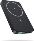 Magnetic Portable Charger Power Bank,Slim 5500mAh LCD Display Wireless Portable Charger,PD USB-C in&Out Travel Essentials Battery Pack Compatible with Magsafe,iPhone 17/16/15 Pro/14/13/12 Series