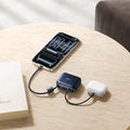 Baseus PicoGo Ultra-Small Power Bank | 10000mAh 45W PD Fast Charging, Built-in USB-C Cable, Compatible with iPhone 17/16/15, Samsung S25/S24, Pixel 10 & iPad