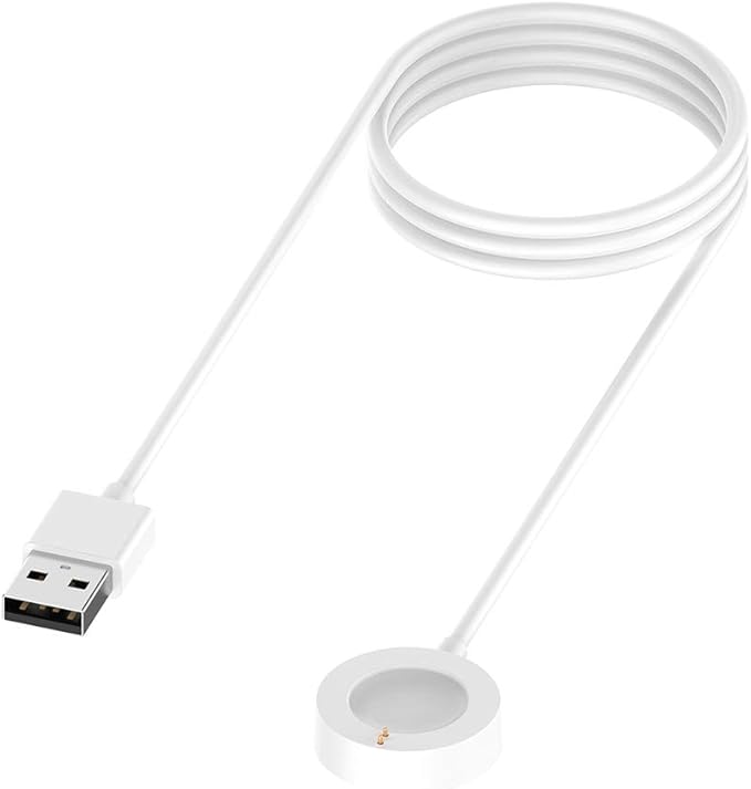 Compatible with Citizen CZ Smart Watch Charger, 3.3ft Rapid Charing Cable Magnetic Charger Dock for Citizen CZ Smartwatch (Black&White)
