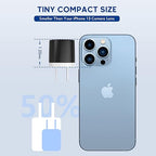 iPhone Charger 2Pack [Apple MFi Certified] 6FT Fast Charging USB to Lightning Cable with USB Charger for iPhone,Apple USB Wall Charger Travel Plug Block for iPhone 14/13/12/11/XS/XR/X/8/7/SE 2022/iPad