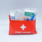 Travel Survival First Aid Emergency Kit – 95 Pieces – Compact & Lightweight Emergency Medical Kit for Carry On, Backpacking, and Road Trips