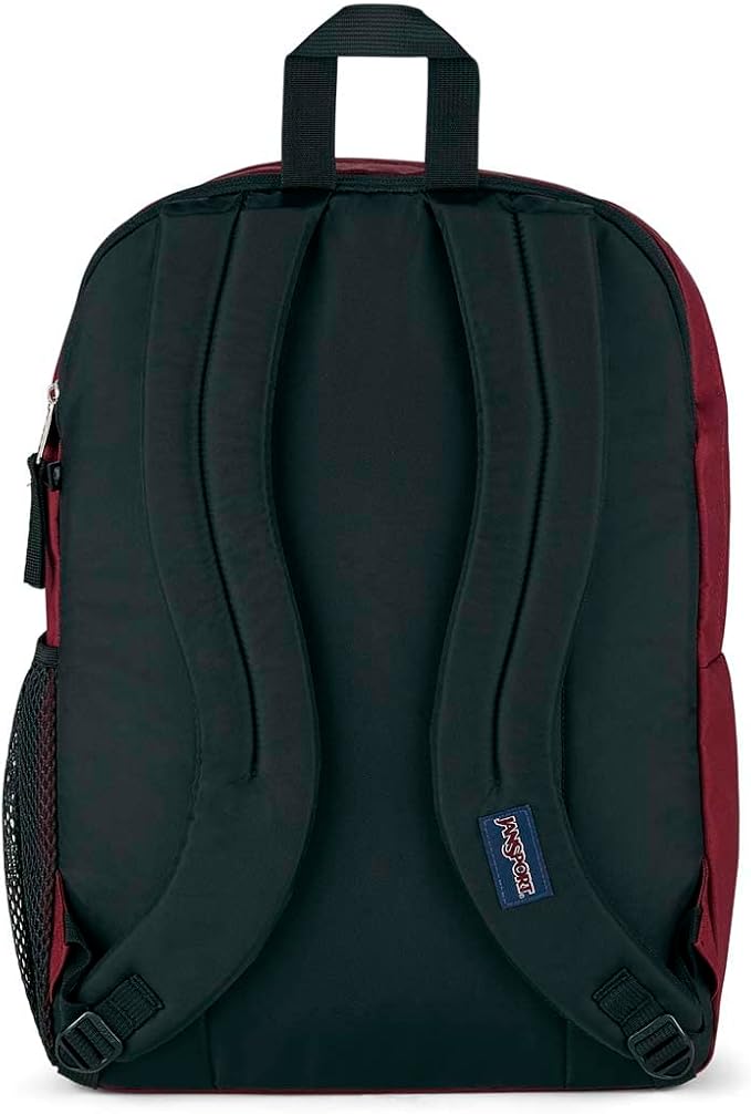 JanSport Laptop Backpack - Computer Bag with 2 Compartments, Ergonomic Shoulder Straps, 15” Laptop Sleeve, Haul Handle - Russet Red