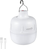 VAVOFO 20W LED Camping Lantern Rechargeable, 1200LM Camping Light , 3000mAh Portable Tent Light , IP65 Waterproof Flashlight Lanterns for Emergencies ,Power Outages,Hurricane (White)