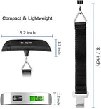 Luggage Scale, Easy to Carry, Small in Size, Suitable for Carrying, 110 pounds, Will be a Popular Luggage Scale in The Future (1), 5.9x4.2x1.49inches