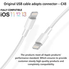 4Pack Original Apple MFi Certified Charger Lightning to USB Charging Cable Cord Compatible iPhone 14/13/12/11 Pro/11/XS MAX/XR/8/7/6s Plus,iPad Pro/Air/Mini,iPod Touch (3.3ft)
