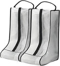 Portable 2 Pack Boots Storage,Tall Boots Storage/Protector Bag,Black Portable waterproof storage bags are used for travel storage,under the bed,wardrobe, shoe cabinet and other home storage
