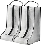 Portable 2 Pack Boots Storage,Tall Boots Storage/Protector Bag,Black Portable waterproof storage bags are used for travel storage,under the bed,wardrobe, shoe cabinet and other home storage