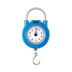 Luggage Weight Scale, 10kg Portable Mechanical Hanging/Fish/Luggage/Kitchen with Hanging Hook Household Multipurpose Scale,for Travel(Blue)