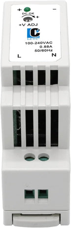DC 5V Din Rail Slim Switching Power Supply 15W 2.4A(Input:100-240VAC,Output:5VDC,50/60HZ) Adapter Switch Converter (Volts_of_Direct_Current, 5)