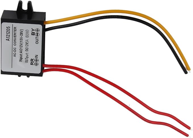 Step Down Converter Power Converter Waterproof Step Down Volt Converter AC 10-28V to DC 12V Converter AC-DC Step Down Power Module(5A)