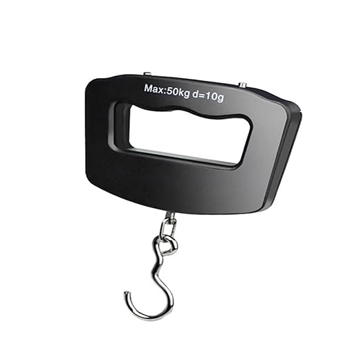 Luggage Weight Scale, 50KG Travel Luggage Scale Portable Handheld Electronic Scale with Hook Weighing Handheld Scale,for Travel