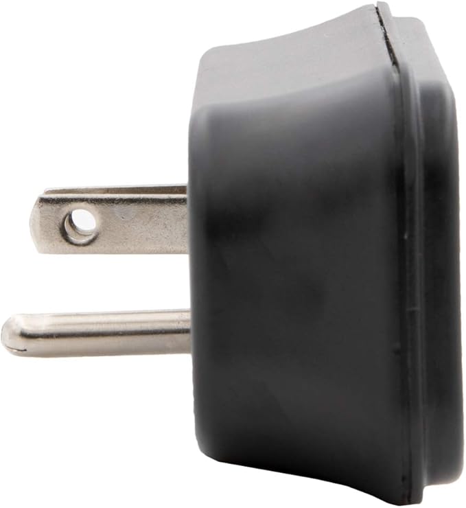 Maxxima 3 Grounded Multi Outlet Adapter Wall Plug - Outlet Extender Wall Tap, Turns 1 Outlet into 3, Indoor 3 Way Plug Splitter - Black - 4 Pack